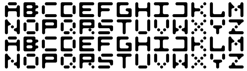 525 Round + Square Specimen 525 Round + Squarefont specimens