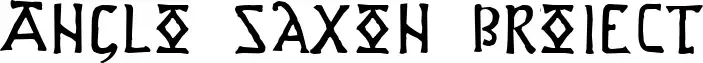 Anglo-Saxon Project