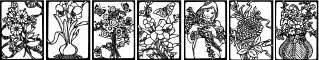 Art Nouveau Flowers