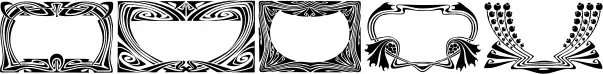 Art Noveau Headers