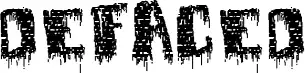 Defaced