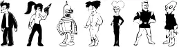 Futurama Dingbats