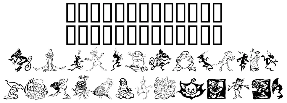 Goblins Specimen Goblinsfont specimens