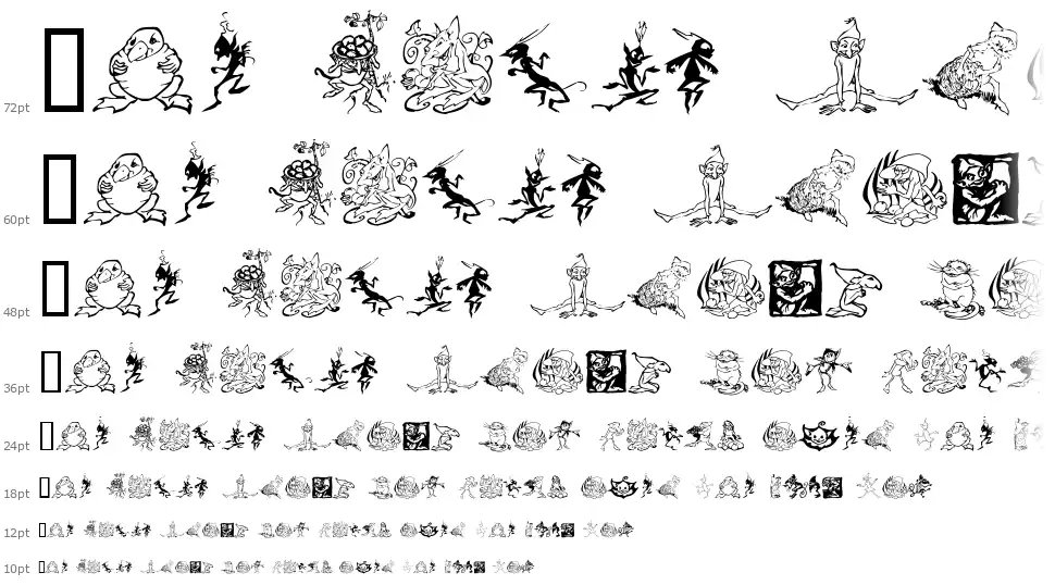 Goblins Waterfall Goblinsfont waterfall