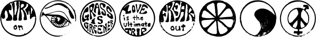 Hippy Stamps