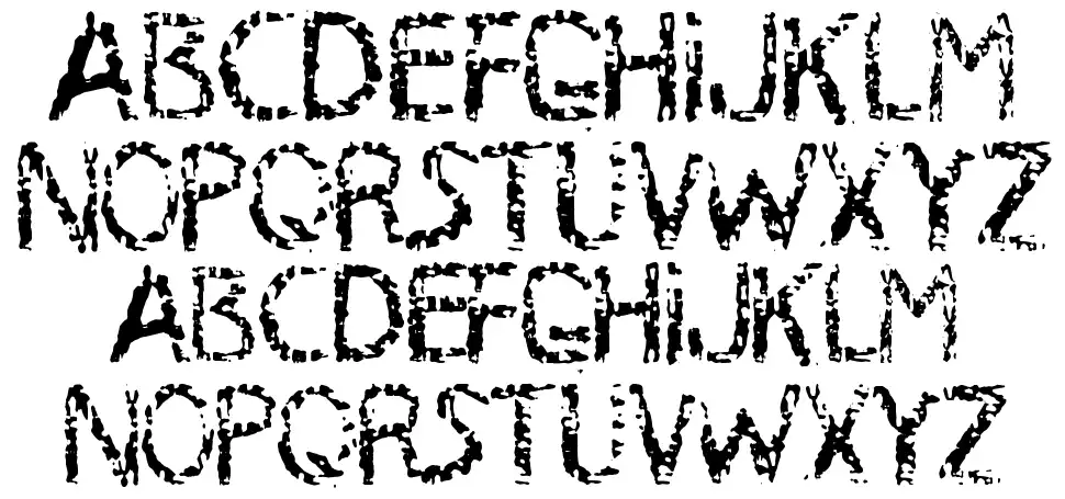 MB RustyIron Specimen MB RustyIronfont specimens