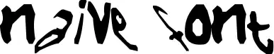 Naive Font