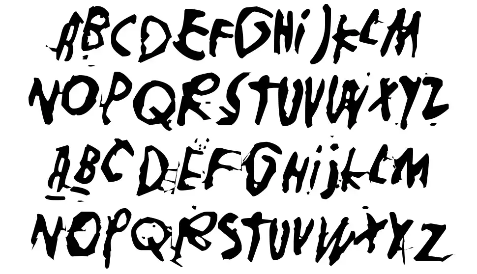 Nollapiste Specimen Nollapistefont specimens