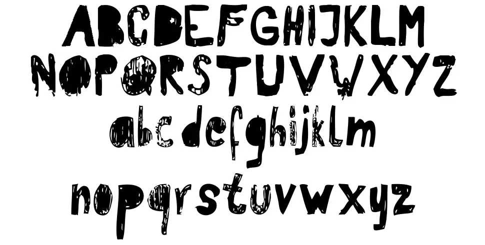 RvD Patterson Specimen RvD Pattersonfont specimens