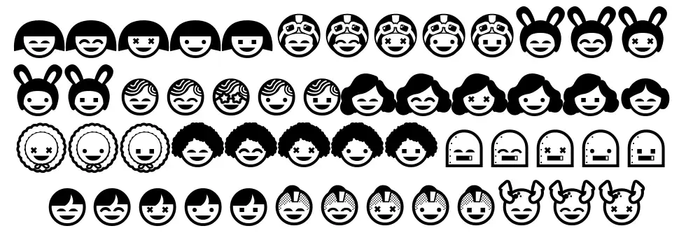 SkiPop Specimen SkiPopfont specimens