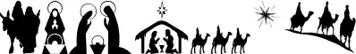 SL Christmas Silhouettes