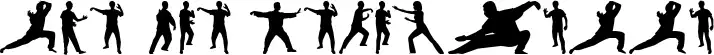 Tai-Chi Silhouette