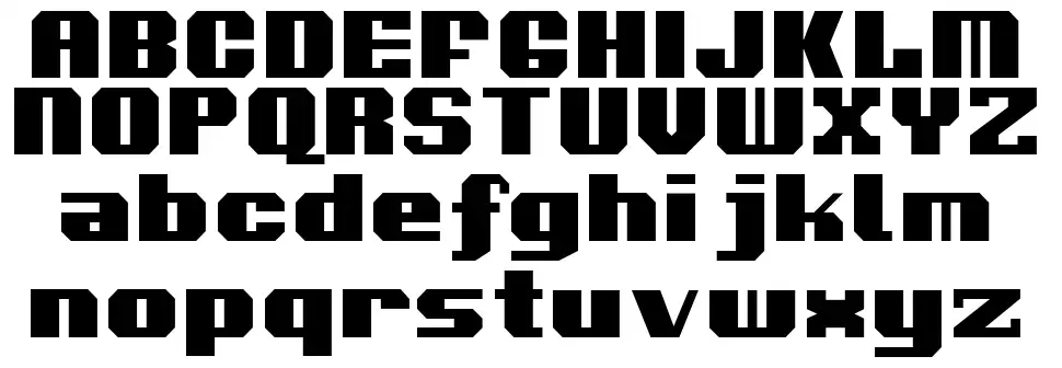 Voortrekker Specimen Voortrekker font specimens