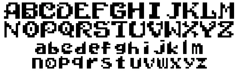 Wonder Boy In Monster World Specimen Wonder Boy In Monster Worldfont specimens