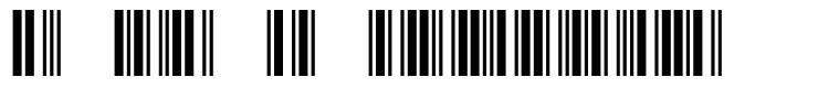 3 Of 9 Barcode Font By Paul Andr LeBlanc FontRiver