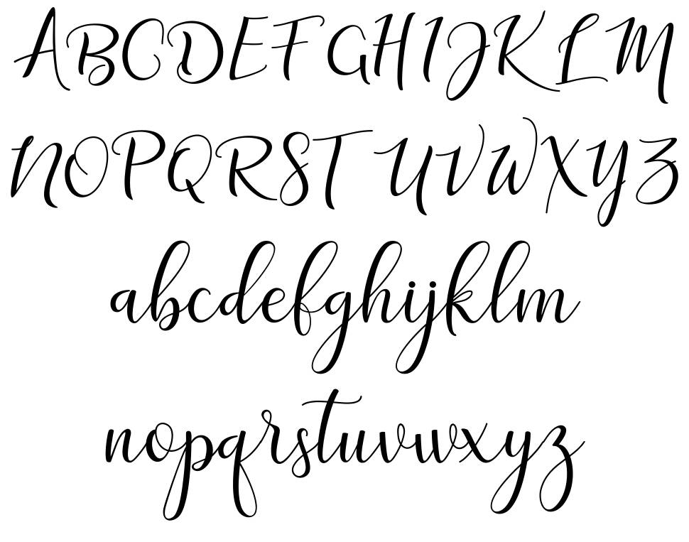Adaline Script font by Mr Letters | FontRiver