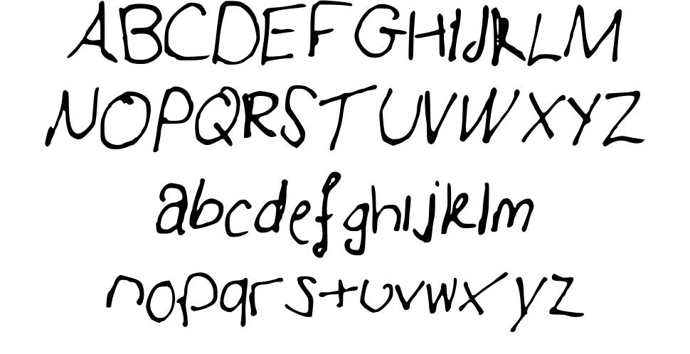 Adam's Font font by Adam Worsley - FontRiver