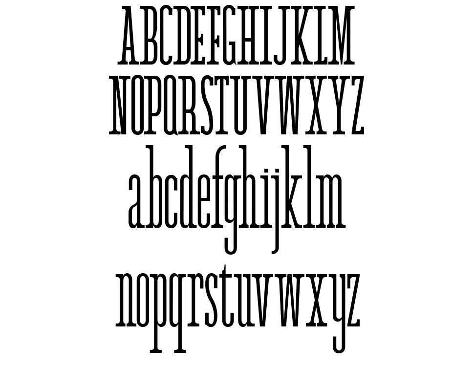 Agatha font by Yai Salinas | FontRiver