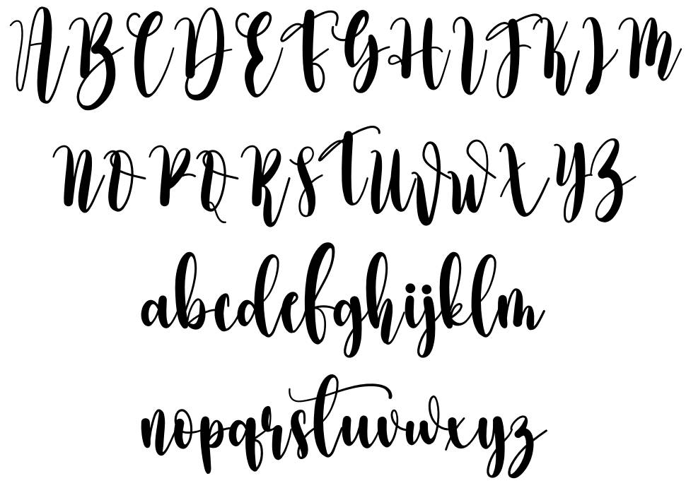 Amellinda font by scratchones | FontRiver
