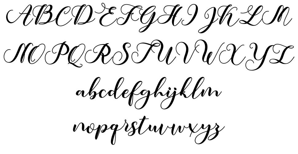 Amotim font by WD font | FontRiver