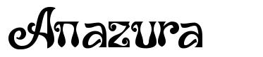 Anazura font