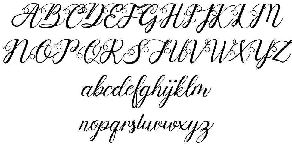 Anjelina Modern Calligraphy font by Utopia Latjuba | FontRiver