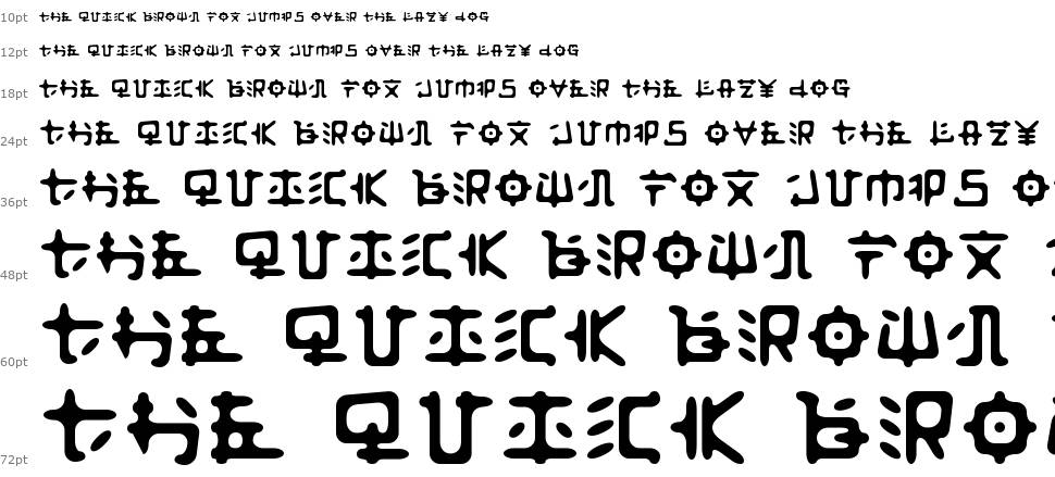 Anyong Font By Jackie Hsue Fontriver