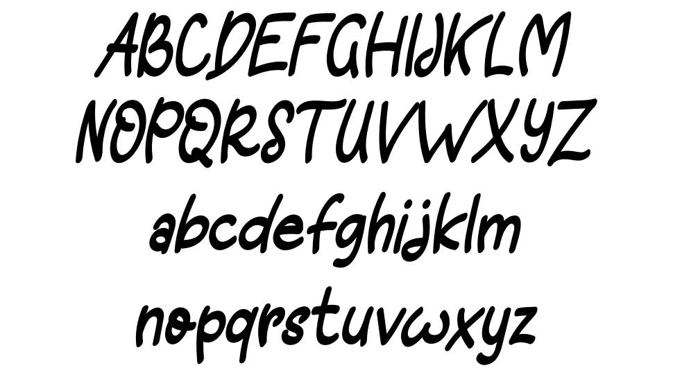 Astroy font specimens