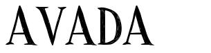 AVADA font