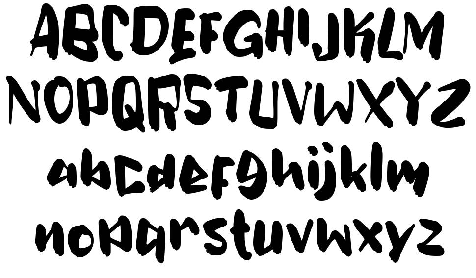 B Barefoot Font By Wep FontRiver