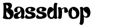 Bassdrop font