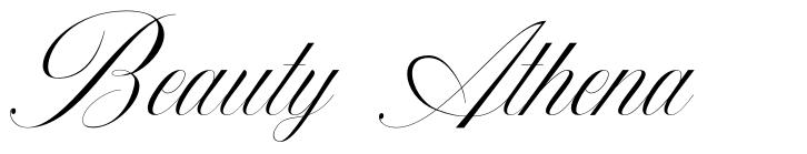 Beauty Athena font by 38.lineart | FontRiver