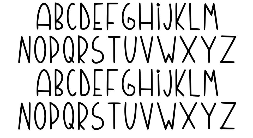 Bhumi font specimens