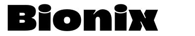 Bionix font