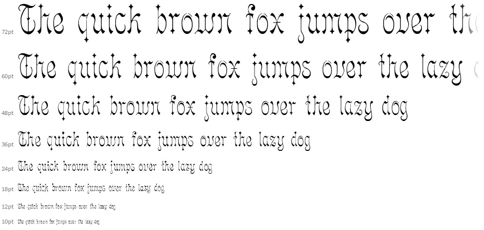 Black Ornamented, No. 543 Waterfall Black Ornamented, No. 543font waterfall