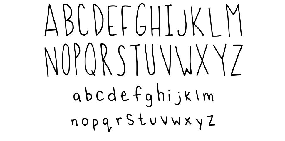 BMauroArt font specimens