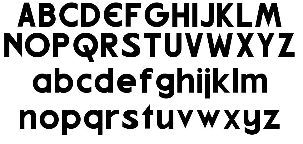 Break Makers font specimens