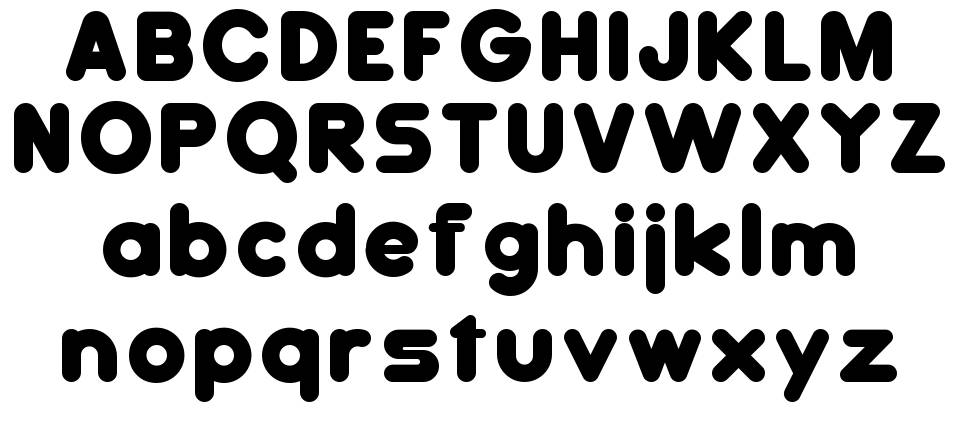 Bubble Fantasy font specimens