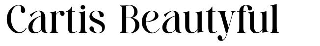 Cartis Beautyful schriftart