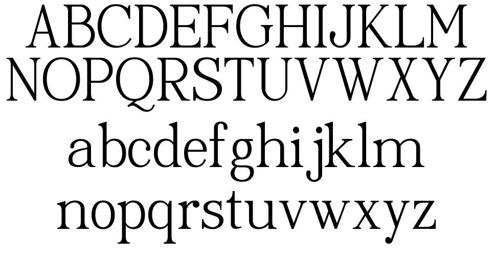 Chandelior font Örnekler