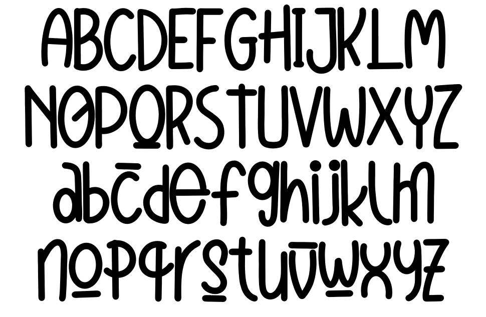 Cheese Foodies font specimens