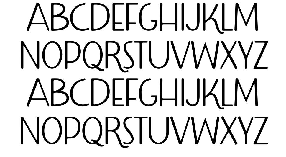 Christmas Cove font specimens