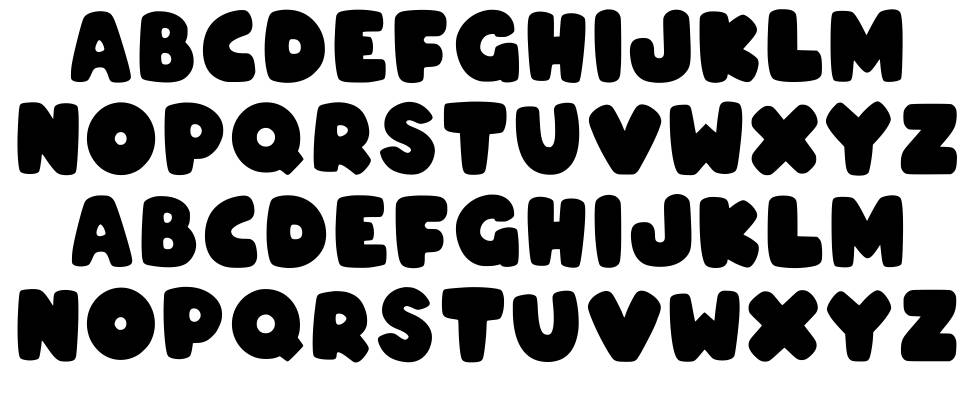 Coco Bubble font specimens