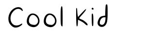 Cool Kid font