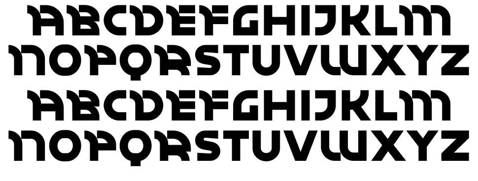 Darken font specimens