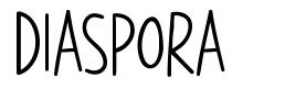 DIASPORA font