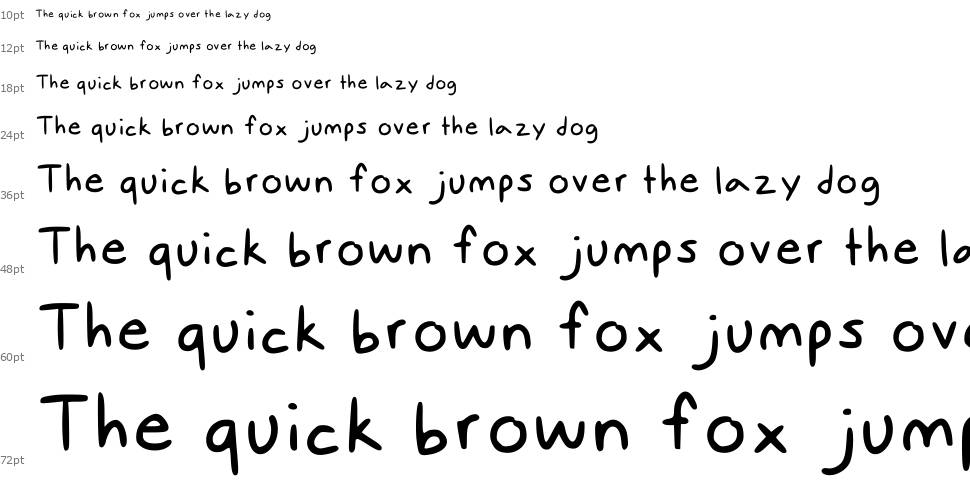 Digital Handwriting font Waterfall