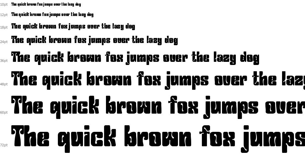 Discoria font Waterfall