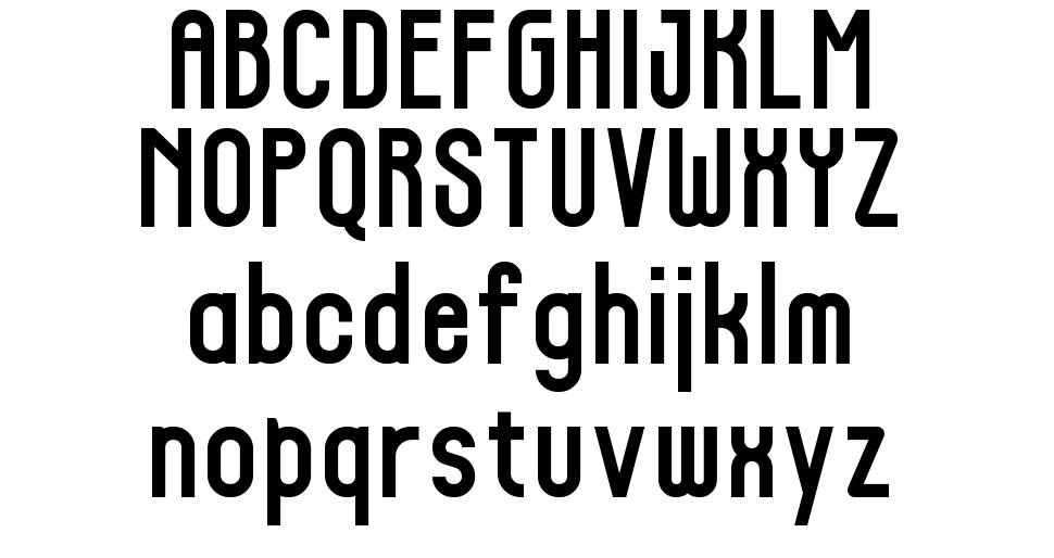 Eternals Universe font specimens