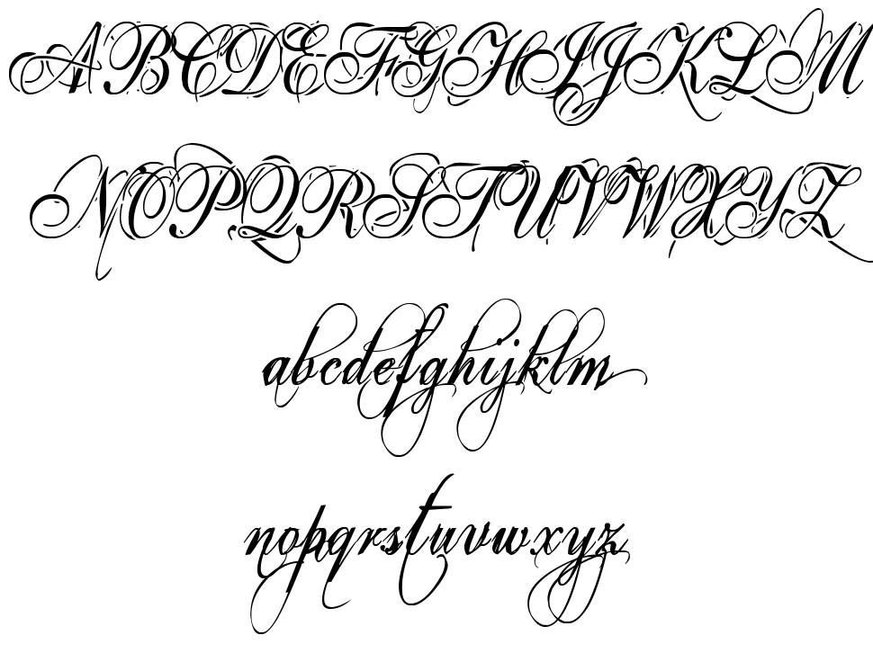 14 Calligraphy Script Font Alphabet Images - Tattoo Fonts Script Calligraphy  Alphabet, Calligraphy Alphabet Font Script and Calligraphy Font Downloads /  Newdesignfile.com